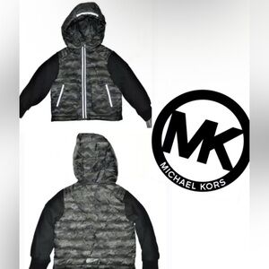 MICHAEL KORS Toddler Camouflage Puffer Jacket Sz 2T